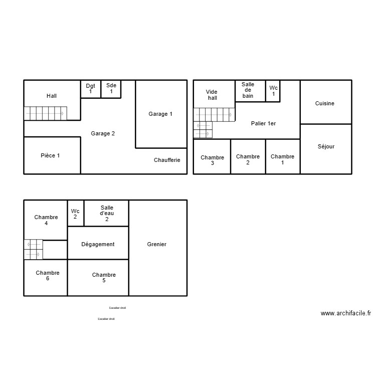 PLOBANNALEC BURY. Plan de 22 pièces et 78 m2