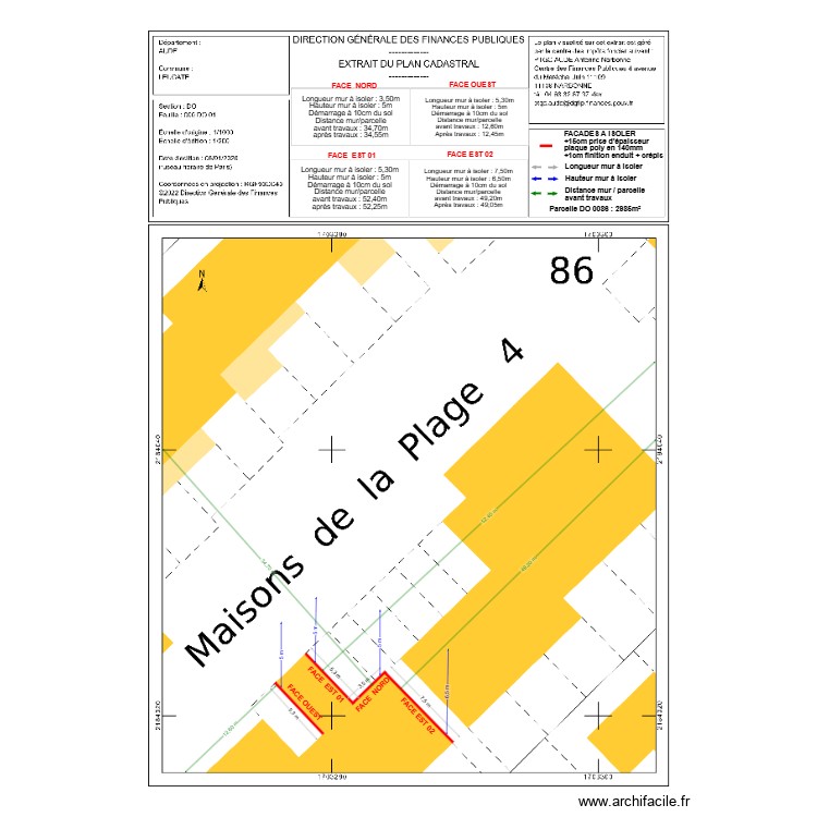 DP02 GALBOURDIN ITE. Plan de 0 pièce et 0 m2