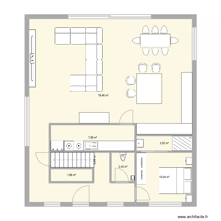 maison 14.03.26. Plan de 6 et 107 m² maison 14.03.26. Plan de 6 et 107 m²