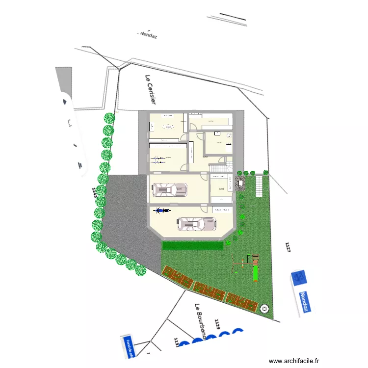 Cerisier 3.1. Plan de 19 et 369 m² Cerisier 3.1. Plan de 19 et 369 m²