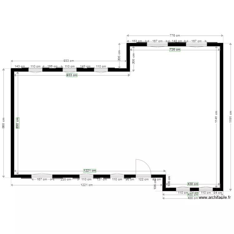 Ma maison projet. Plan de 