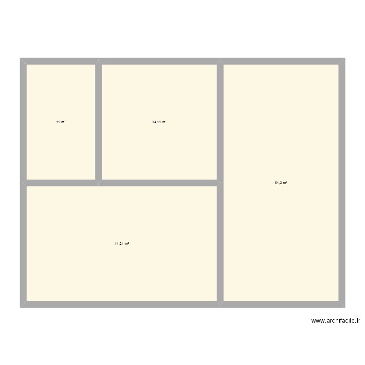 Maison idéale. Plan de 4 pièces et 132 m2