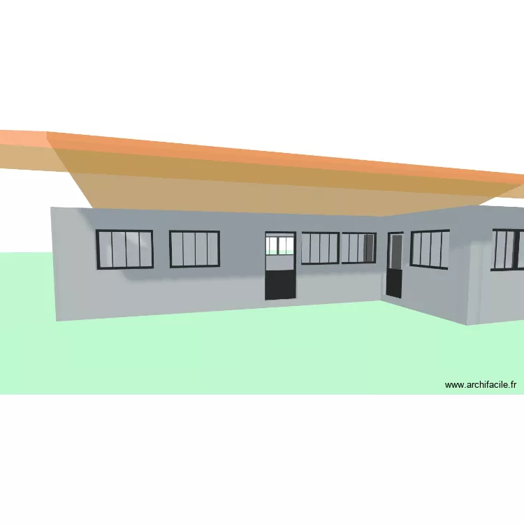 Mousdax 2000 120 cuisine Est - avec coursive. Plan de 