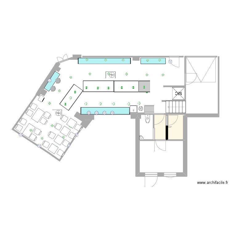 cardinet 2. Plan de 0 pièce et 0 m2