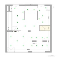 Nouveau Salon - implantation lumieres