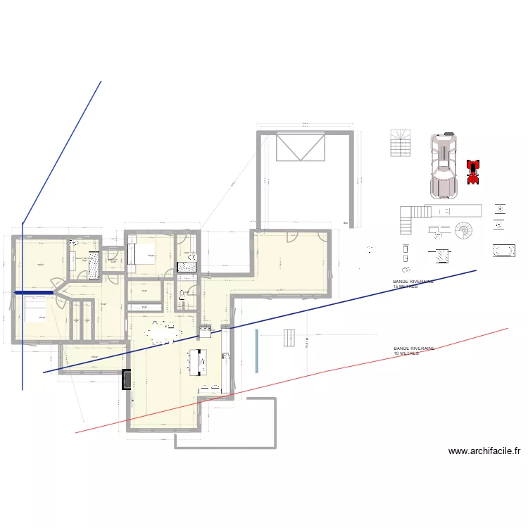 PLAN RENO GARAGE OCT 2025. Plan de 18  et 240 m²