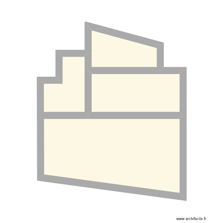 0844. Plan de 3 pièces et 24 m2