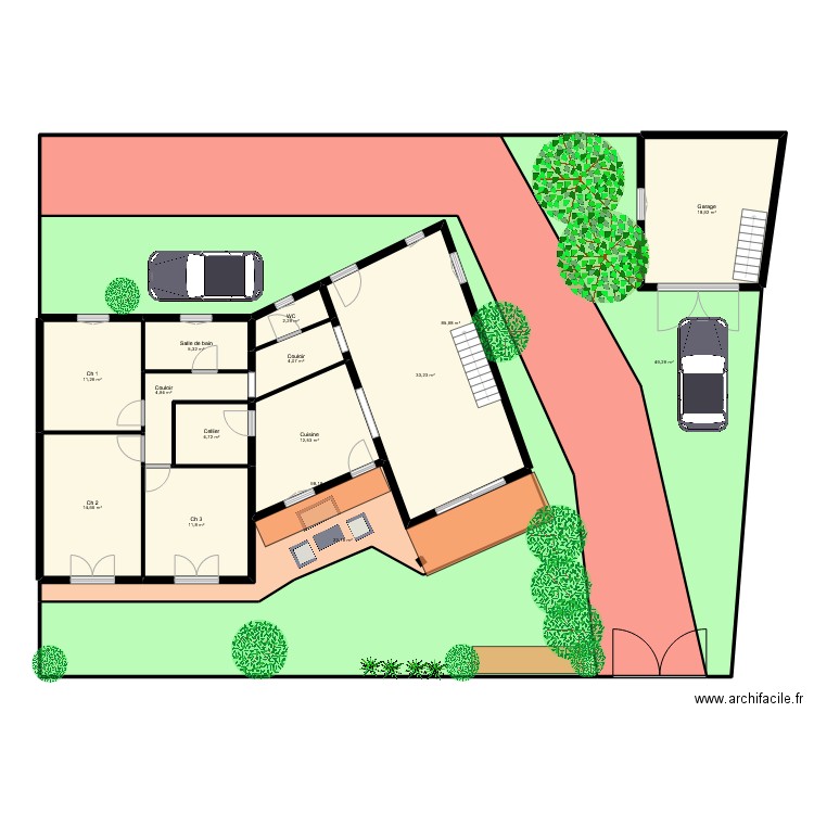 DUCOUT. Plan de 0 pièce et 0 m2