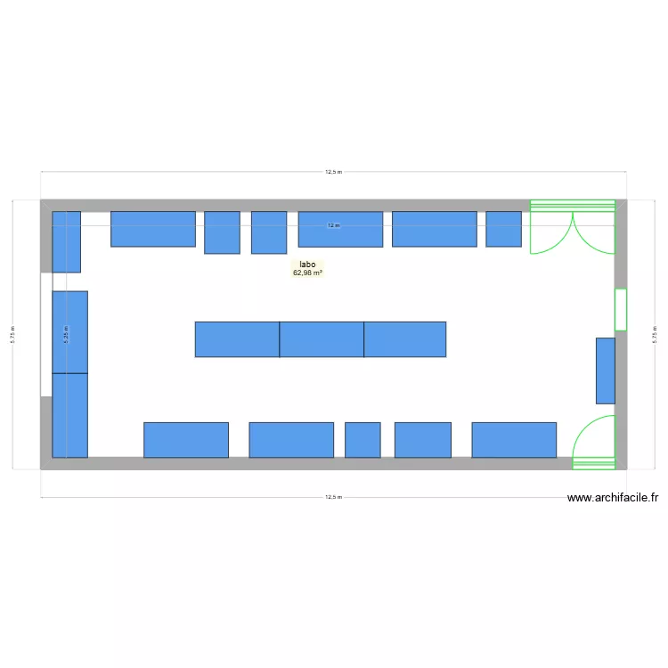 labo extension. Plan de labo extension. Plan de