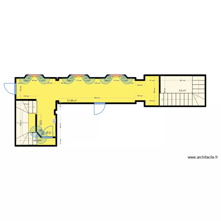 SCI du Parc palier R+1. Plan de 