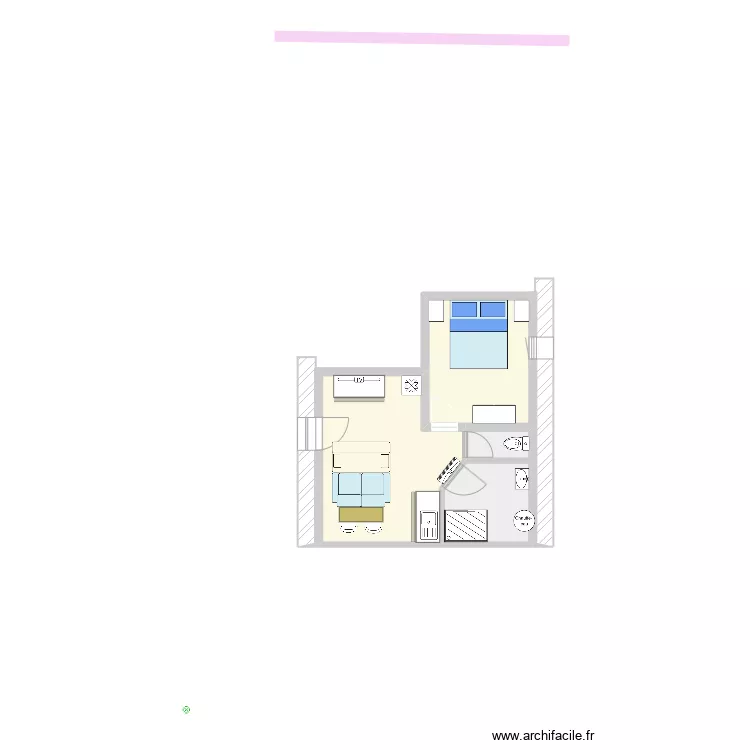 MM Perle Marine Studio 3. Plan de 