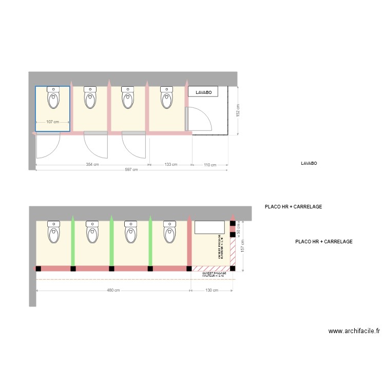 ecole villeneuve2. Plan de 9 pièces et 14 m2