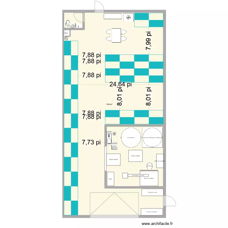 St-Apollinaire VO3. Plan de 