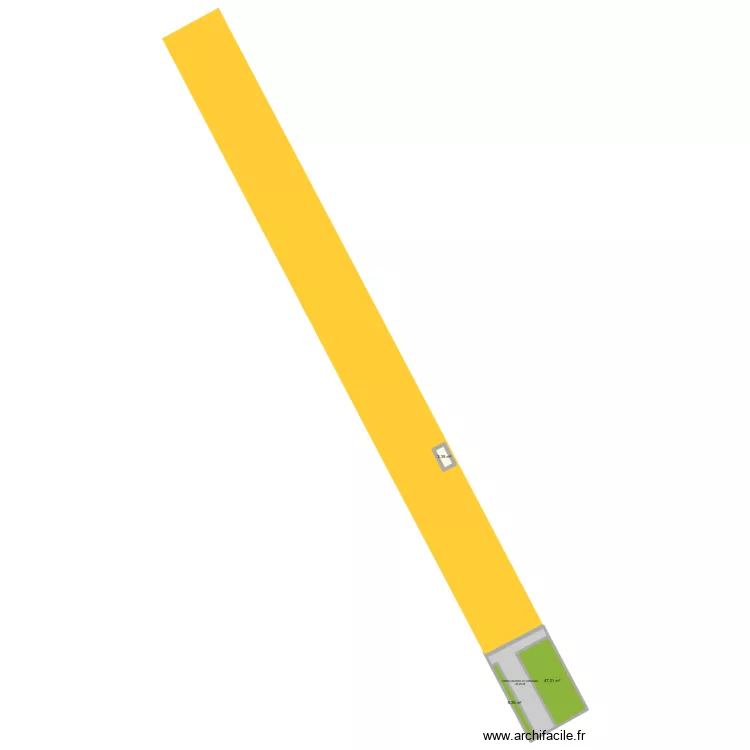 maison FLEAU. Plan de 5  et 101 m²