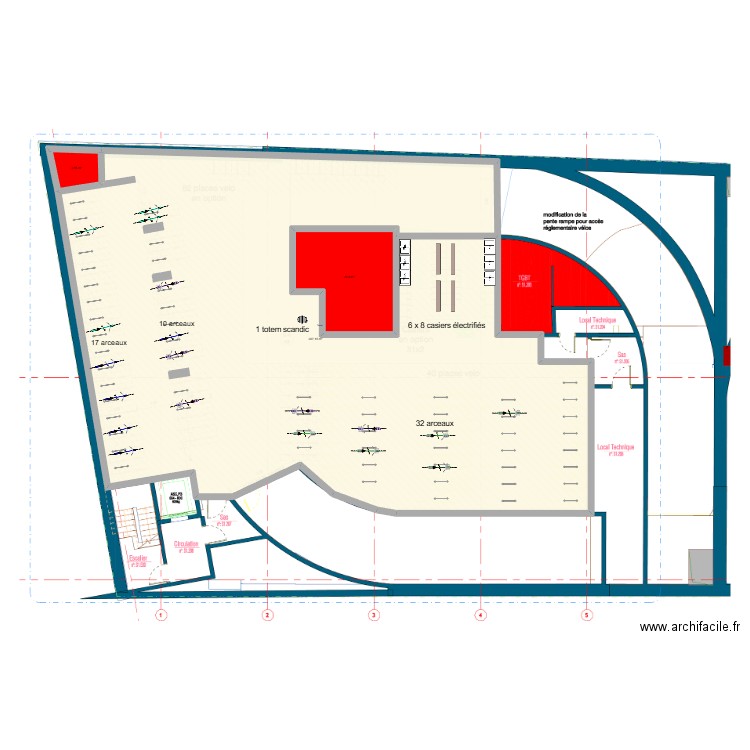 WAW Issy LM. Plan de 3 pièces et 394 m2