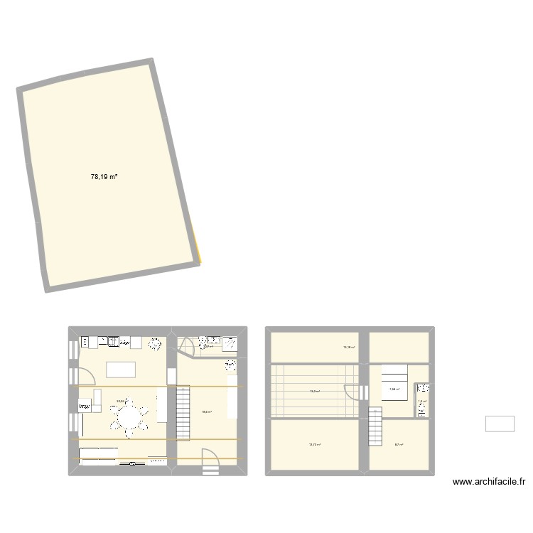 maison. Plan de 0 pièce et 0 m2 maison. Plan de 0 pièce et 0 m2