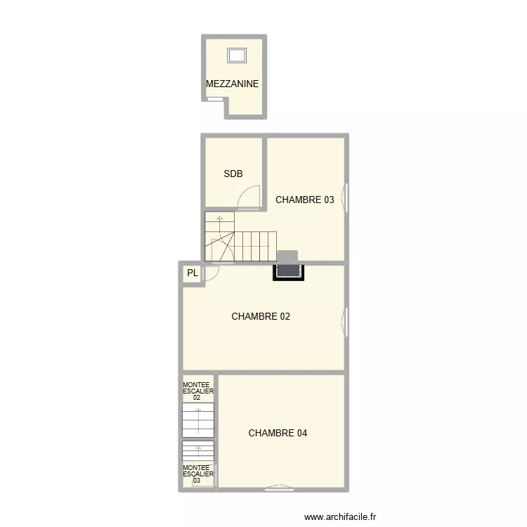 ETAGE 02 SAUVE. Plan de ETAGE 02 SAUVE. Plan de