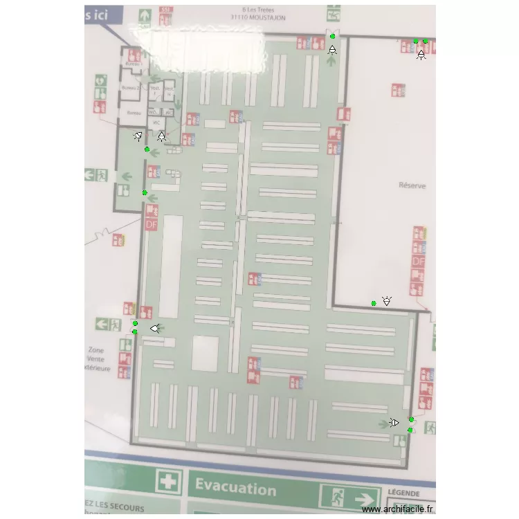 brico moustajon. Plan de 