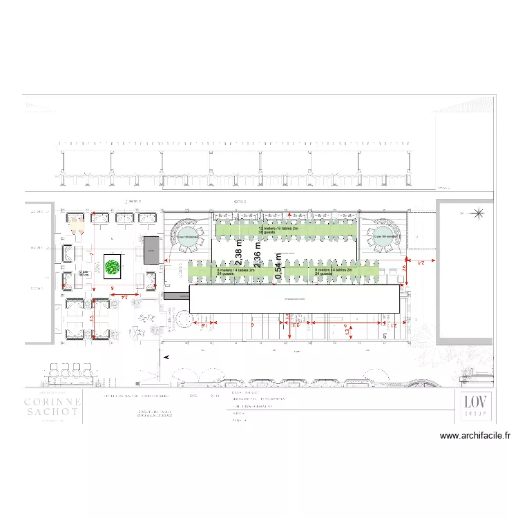 Anahita & Ben CLARA. Plan de 