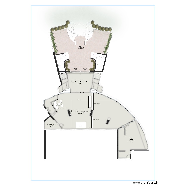 ballroom anahita. Plan de 0 pièce et 0 m2