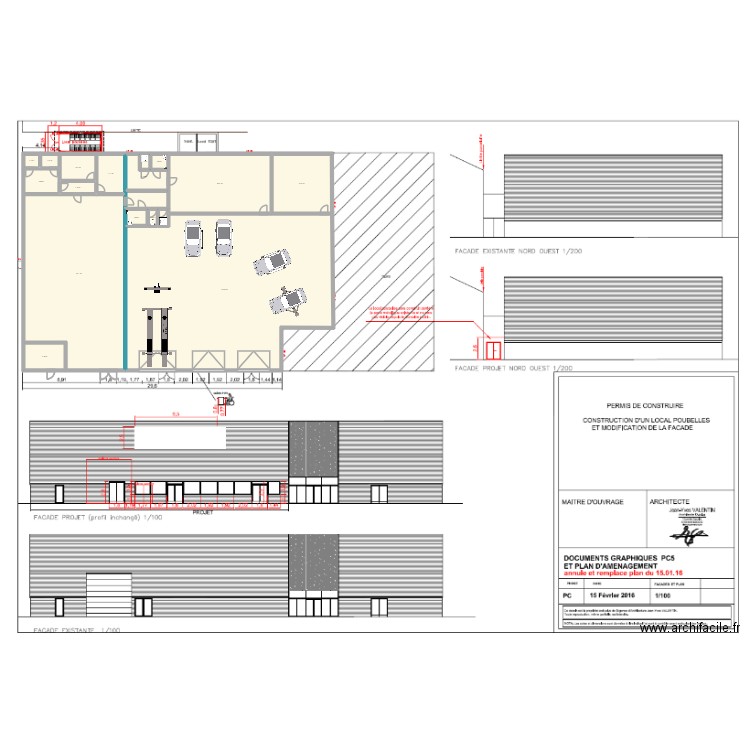 Chamont v2. Plan de 17 pièces et 733 m2