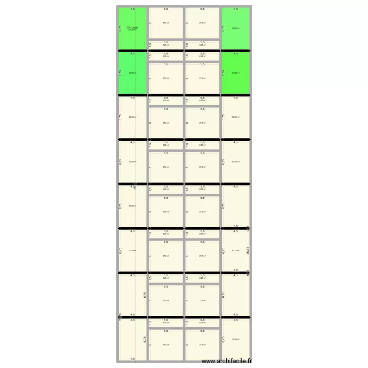 2025 16 ch piscine 4. Plan de 
