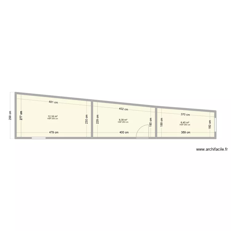 plan cour arri&egrave;re #1. Plan de 