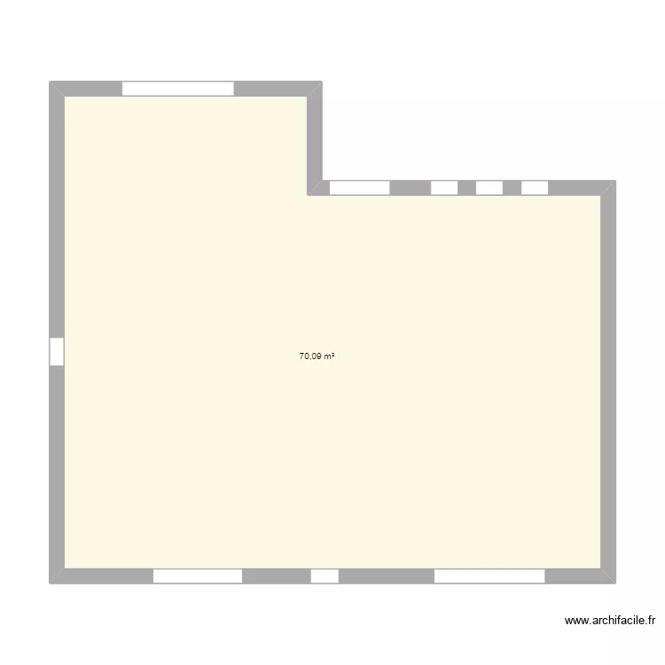 RdC maison. Plan de 