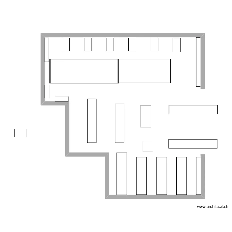 Zone Jeune Ile des Moulins. Plan de 
