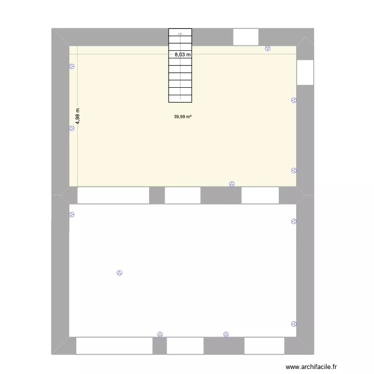 PRISES MAISON. Plan de 1 Pièce et 40 m² PRISES MAISON. Plan de 1 Pièce et 40 m²