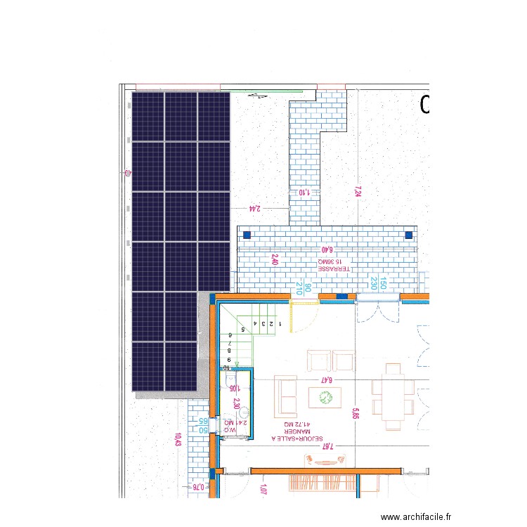 CARPORT MAISON. Plan de 0 pièce et 0 m2