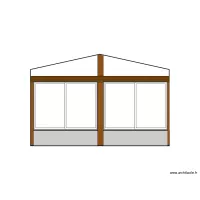 Baie vitr&eacute;e coulissante actuel