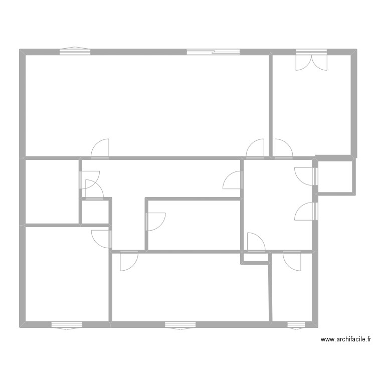 LE CELLIER. Plan de 12 pièces et 159 m2