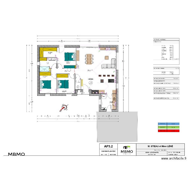 FLO ET LORIE 2. Plan de 0 pièce et 0 m2