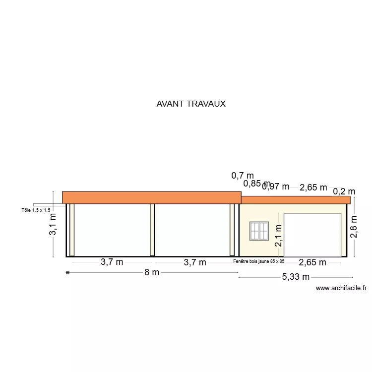 PLAN DE FACADE. Plan de 