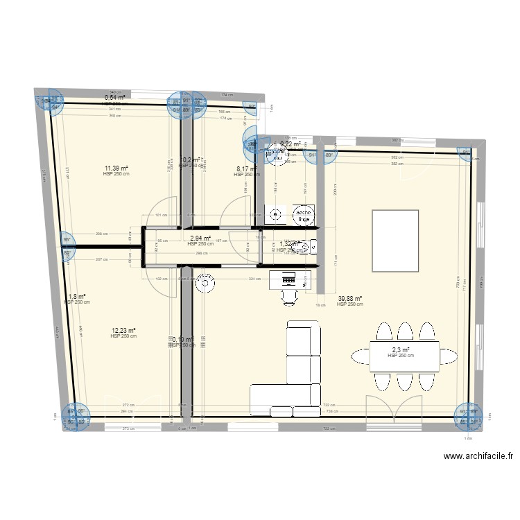 Plan de base 2. Plan de 0 pièce et 0 m2