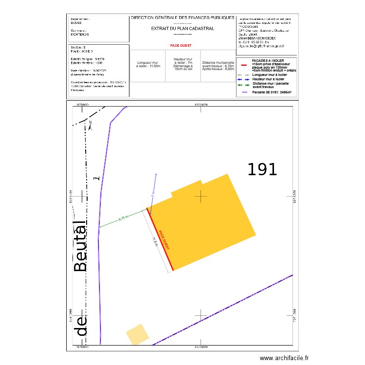 DP002 ALIX. Plan de 0 pièce et 0 m2