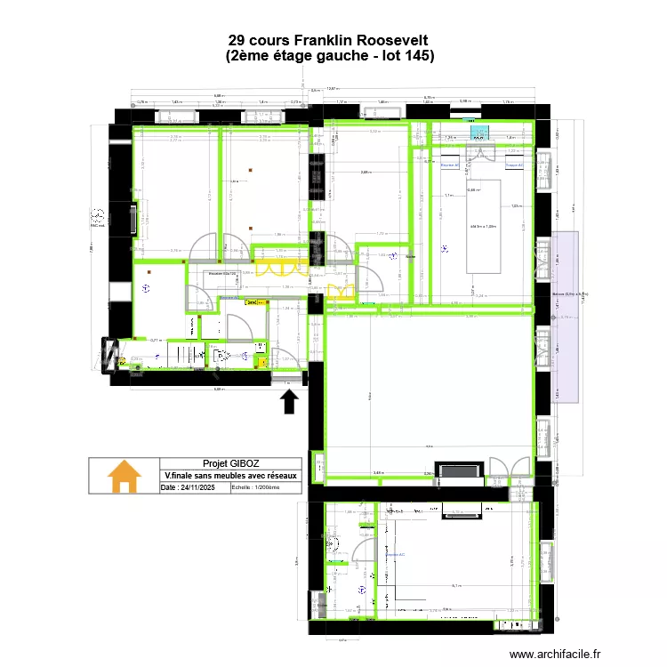 29 crs FR V52D clim3. Plan de 32 et 104 m² 29 crs FR V52D clim3. Plan de 32 et 104 m²