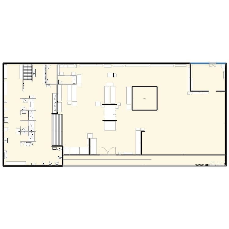 SALLE EXPO POINT P BAYONNE . Plan de 2 pièces et -1938 m2