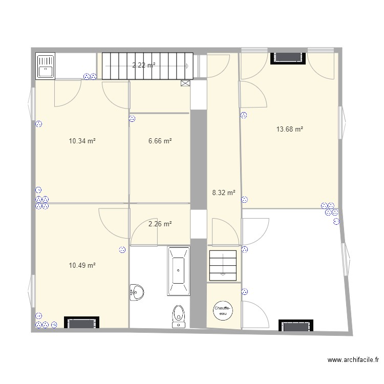 ien. Plan de 0 pièce et 0 m2