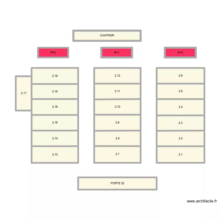 BAT C ANNEXE. Plan de 24 et 60 m² BAT C ANNEXE. Plan de 24 et 60 m²