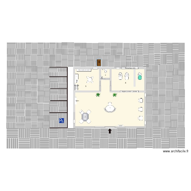 malia . Plan de 4 pièces et 103 m2