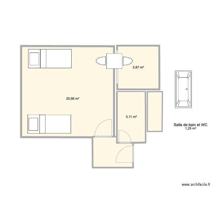 interieur le chesnay. Plan de 0 pièce et 0 m2