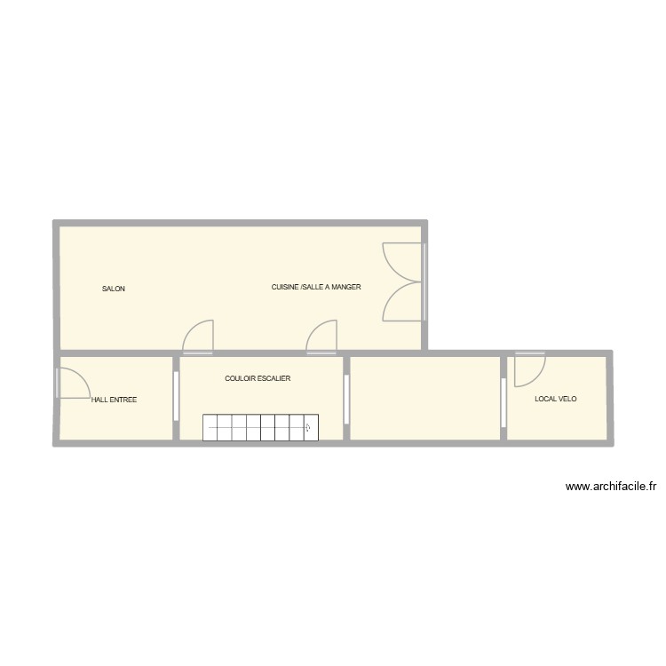 PLAN DELEPINE RDC. Plan de 0 pièce et 0 m2