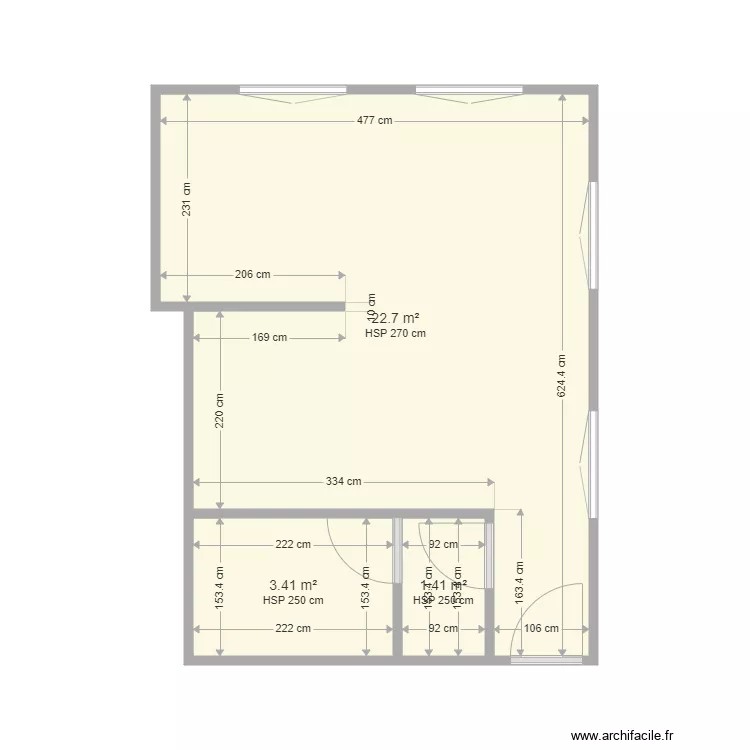 MONTE A REGRET APT1. Plan de MONTE A REGRET APT1. Plan de