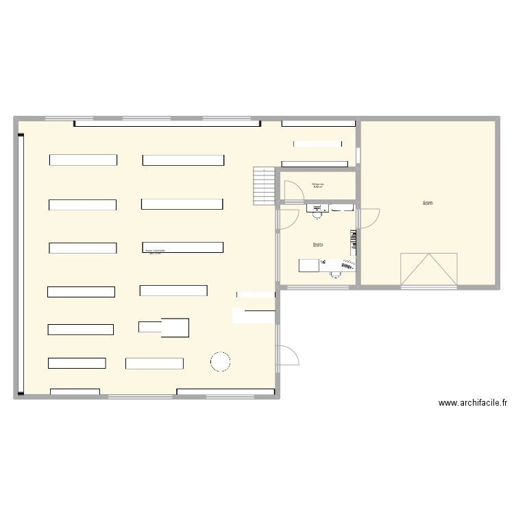 PLAN DE MACO. Plan de 4 pièces et 406 m2