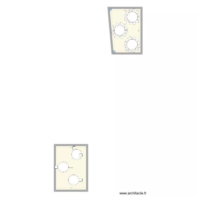 alter. Plan de 2 et 65 m² alter. Plan de 2 et 65 m²