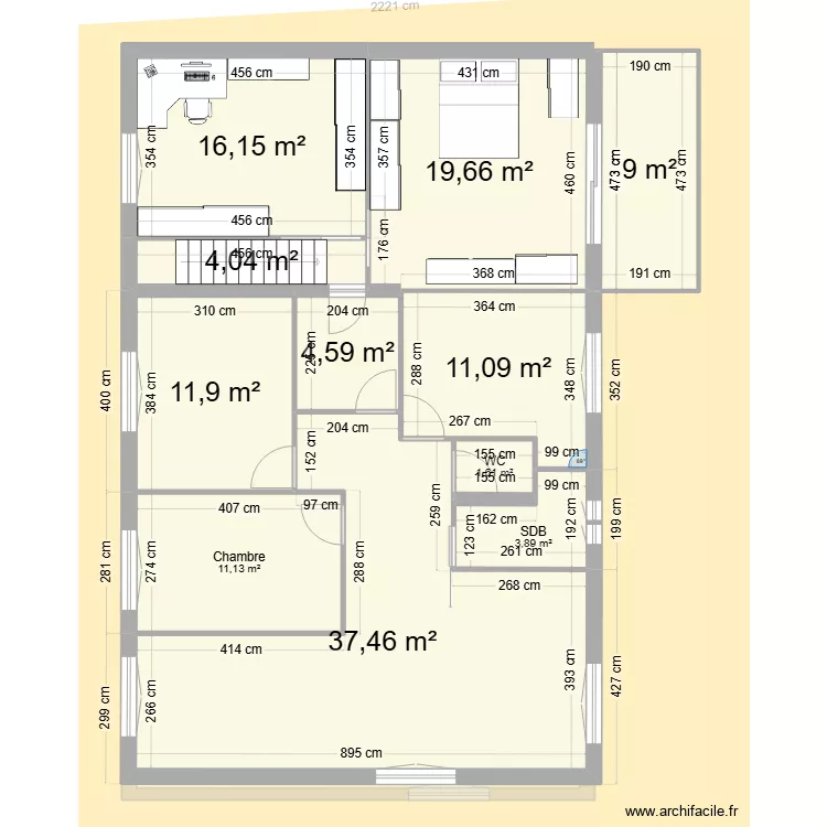 extension projet 8. Plan de 