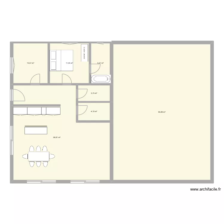 VERSION IMMEUBLE 2. Plan de 7 et 187 m² VERSION IMMEUBLE 2. Plan de 7 et 187 m²