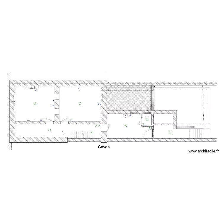balluet caves. Plan de 